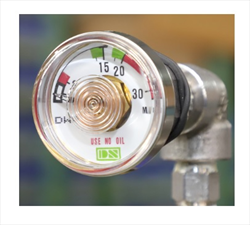 Đồng hồ đo áp suất cho khí y tế hãng Nissin